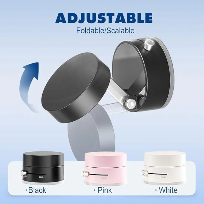 Premium Magnetic Vacuum Phone Holder – 360° Rotation & Works Anywhere