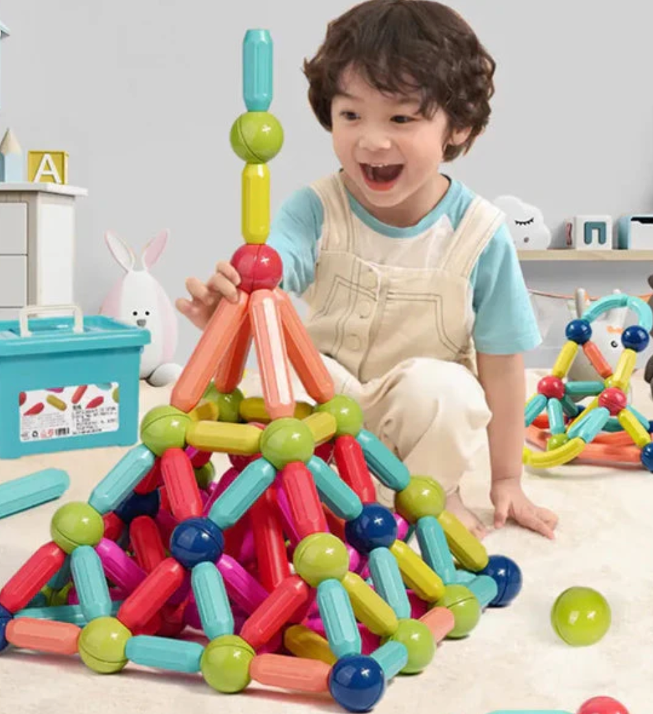 Magnetic Sticks Building Blocks For Kids Development