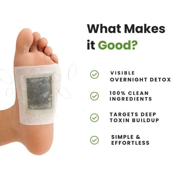 Kinoki Cleansing Detox Foot Pads, Ginger & salt Foot Patch