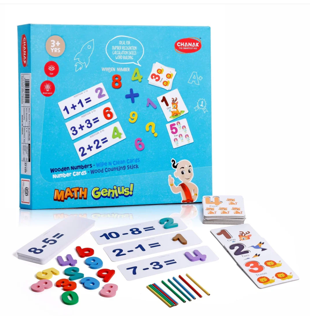 Math Genius for Kids - Educational Math Card game