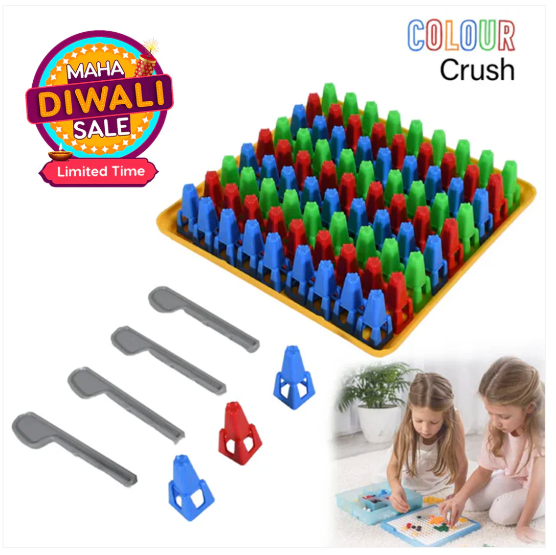 Color Crush -Challenge's Educational Board game For Kids & Adults