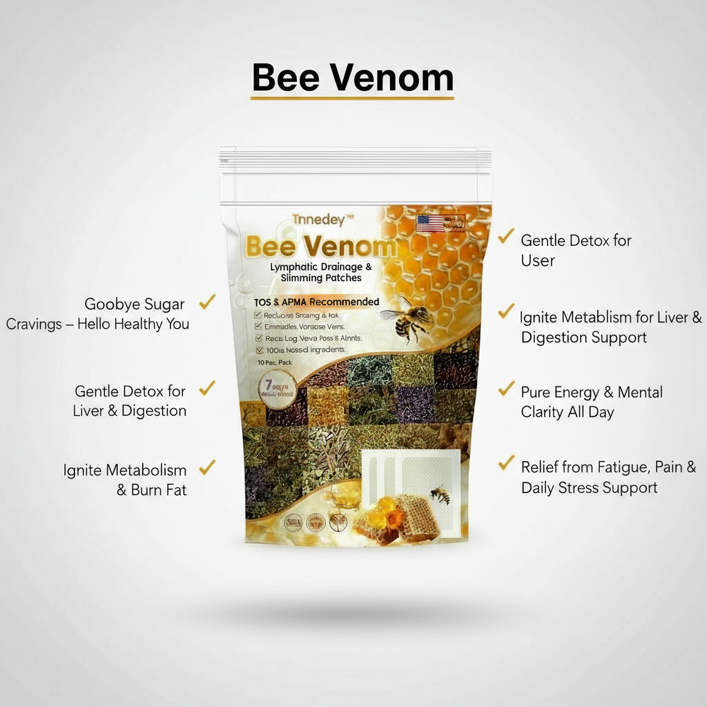 Bee Venom Lymphatic Drainage & Slimming Foot Patches